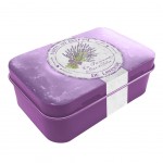 Provence soap box - Lavander 10 x 6.5 x 3.5 cm