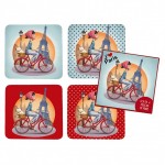 I Love Paris Box of 4 coasters