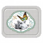 Eccentric Cat little tray 23.5 x 17.5 cm