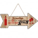 Le Meilleur Vin wall decoration