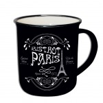 Paris Bistro black Mug