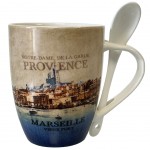 Mug with spoon Marseille