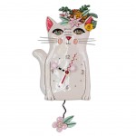 Cat Pretty Kitty Allen Clock