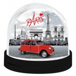 Paris snow globe