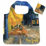 Foldable bag Terrasse du Caf le Soir by Van Gogh