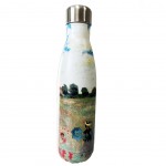 Poppies by Claude Monet isothermic stainless steel bottle