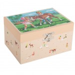 Musical jewelry box Young Cow - Childhood Memory