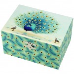 Paon musical jewelry box