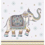 Postcard with envelope - Elephant