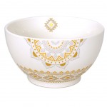 AMERINDIEN white Porcelain Bowl 480 ml