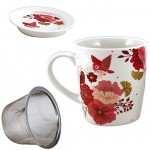 Mug with infuser for tea - Bloomy