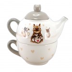 Oliver ceramic solitary teapot