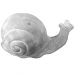Figurine snail cement aged effect