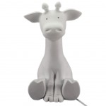 White Porcelain Giraffe Table Lamp