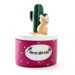 Small Box for Milk Teeth - Mouse and Cactus
