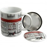 Au Petit Bonheur Ceramic Mug with Infuser