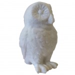 White Owl Decorative Statue