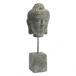Cement statue Buddha head