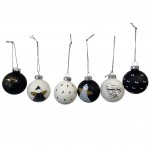 Set of 6 Christmas balls First Christmas