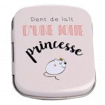 Mtal Small box for baby teeth - Pink