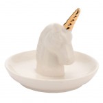 Unicorn jewelry holder statuette