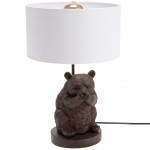 Bear lamp - White shade