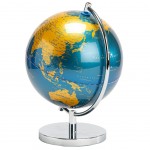 Blue globe decoration