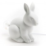 Porcelain Rabbit table lamp