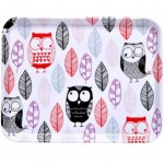 Owls Small melamine tray
