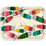 Small bamboo tray - Fish