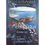 Monaco 1912 Vintage Poster