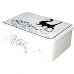 Cats by Dubout sugar box
