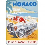 Monaco large metal plate