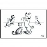 Cats Dubout Placemat