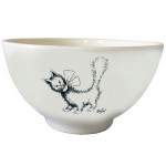 Cats by Dubout large bowl