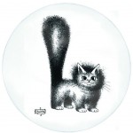 Cats by Dubout Pie dish
