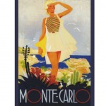 Monaco Vintage Poster