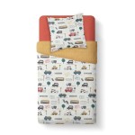 Childrens Bedding Set Cars and Trucks  140 x 200 cm