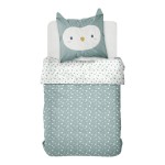 Childrens Bedding Set Funny Owl  140 x 200 cm