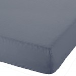 Fitted sheet Dark Grey 140 x 200 cm