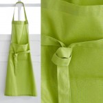 Green Adult cotton apron
