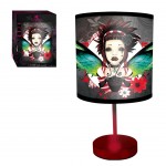 Gothic Black and Red Lamp