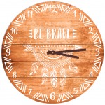 clock Indian spirit 40 cm - Be Brave
