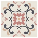 6 Cement tile stickers 15 x 15 cm