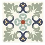 6 Cement tile stickers 15 x 15 cm
