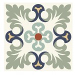 6 Cement tile stickers 15 x 15 cm