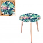Jungle round side table
