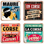 Corsica Box of 4 coasters