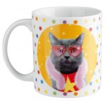 Disco Cat mug