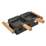 Candle raclette set for 2